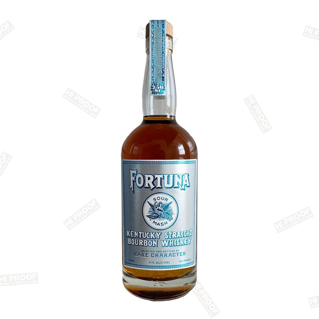 FORTUNA SOUR MASH RARE CHARACTER 102 PROOF - Hi Proof - Rare Character