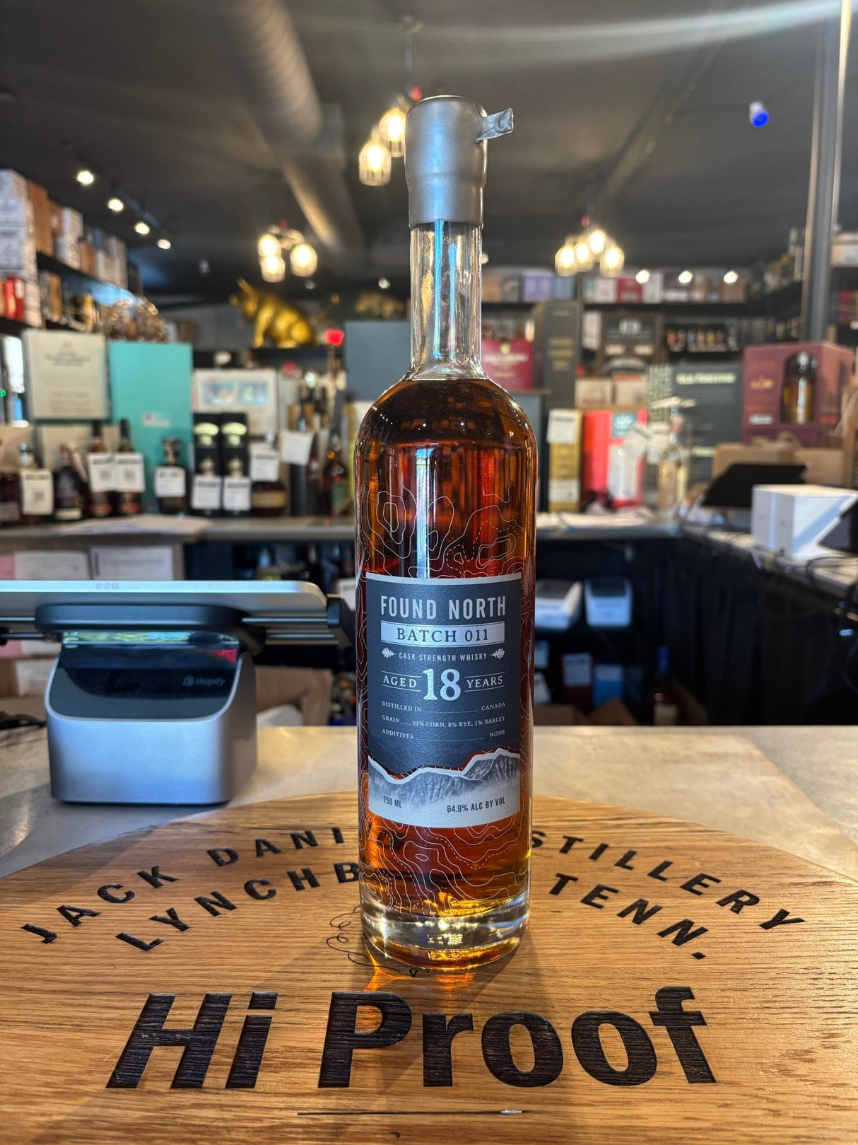 Found North Aged 18Years Batch 011 750mL/64.9% Alc - Hi Proof - Found North