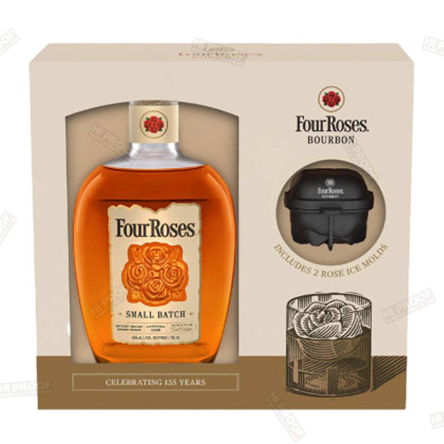 Four Roses Small Batch Bourbon Gift Box Set – Hi Proof