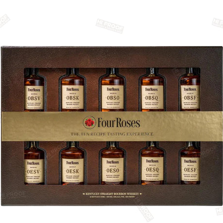 Four Roses Ten Recipe Tasting Experience 50ml 10Pk - Hi Proof - Four Roses