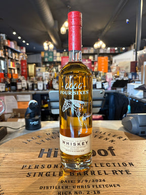 Four Sixes Whiskey 750mL - Hi Proof - Four Sixes