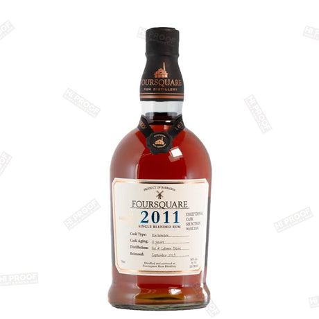 Foursquare 2011 Exceptional Cask 12 Year Rum 750ml - Hi Proof - Foursquare