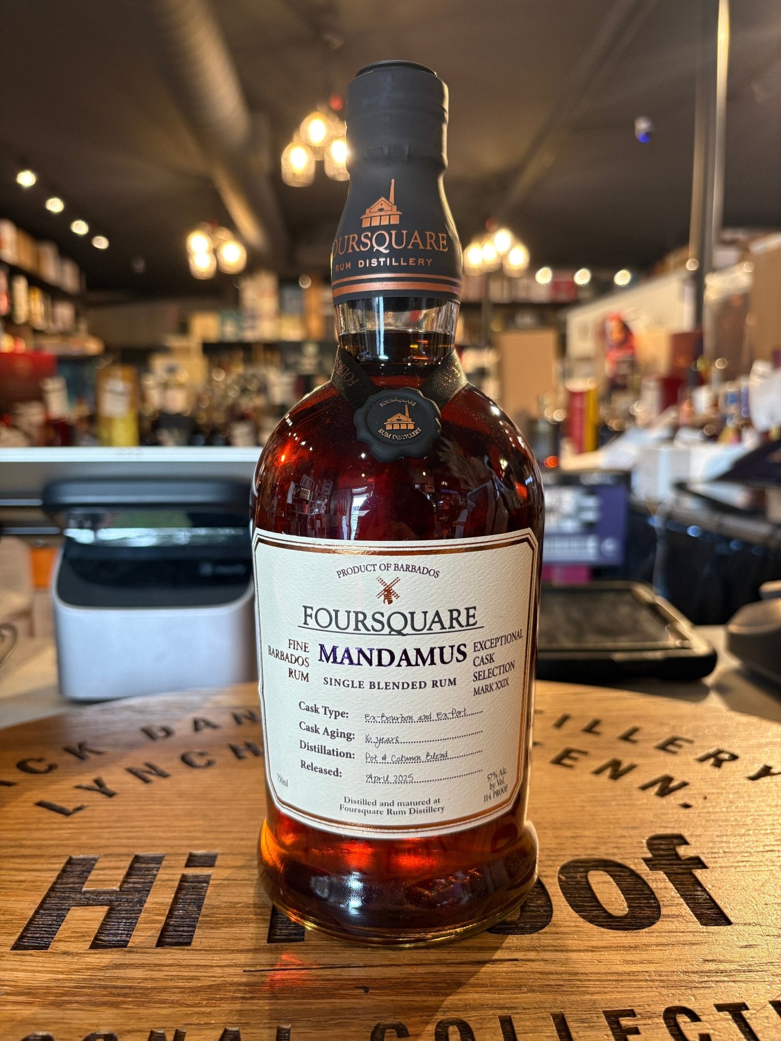 Foursquare Mandamus Mark XXIX 16yr Rum – Hi Proof