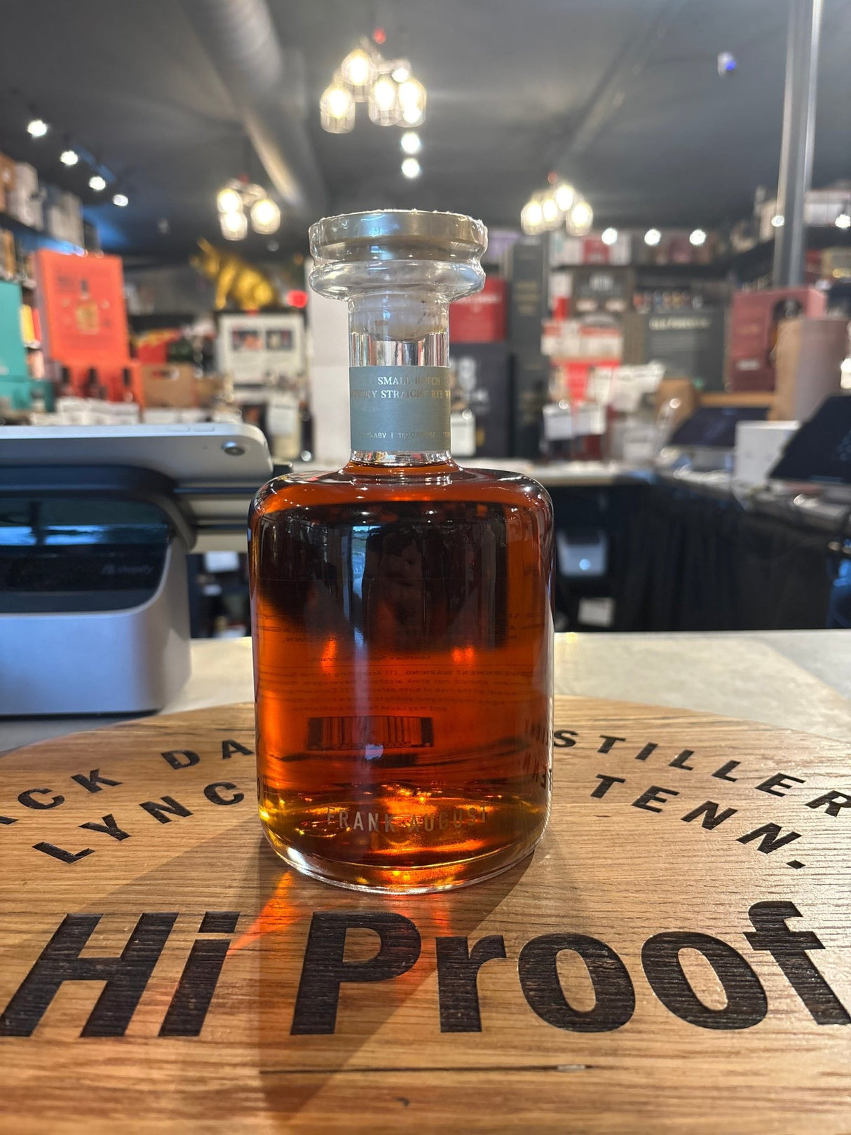 Frank August Small Batch Straight Rye Whisky 750ml - Hi Proof - FRANK AUGUST