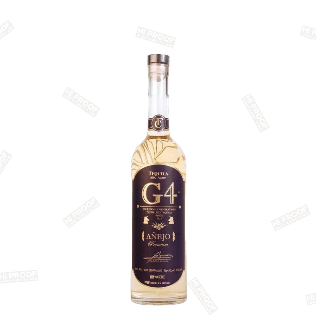 G4 ANEJO TEQUILA 750ML - Hi Proof - G4