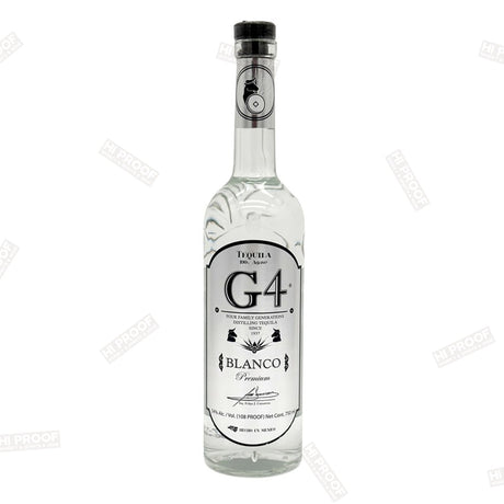 G4 Tequila Blanco High Proof 108 750ml - Hi Proof - G4