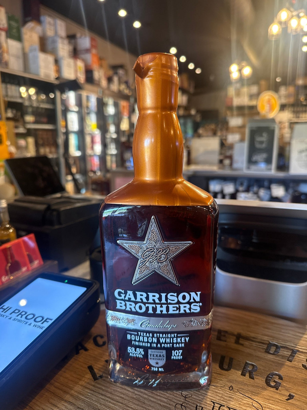 Garrison Brothers Guadalupe 107 Proof Straight Bourbon 750ML - Hi Proof - Garrison Brothers