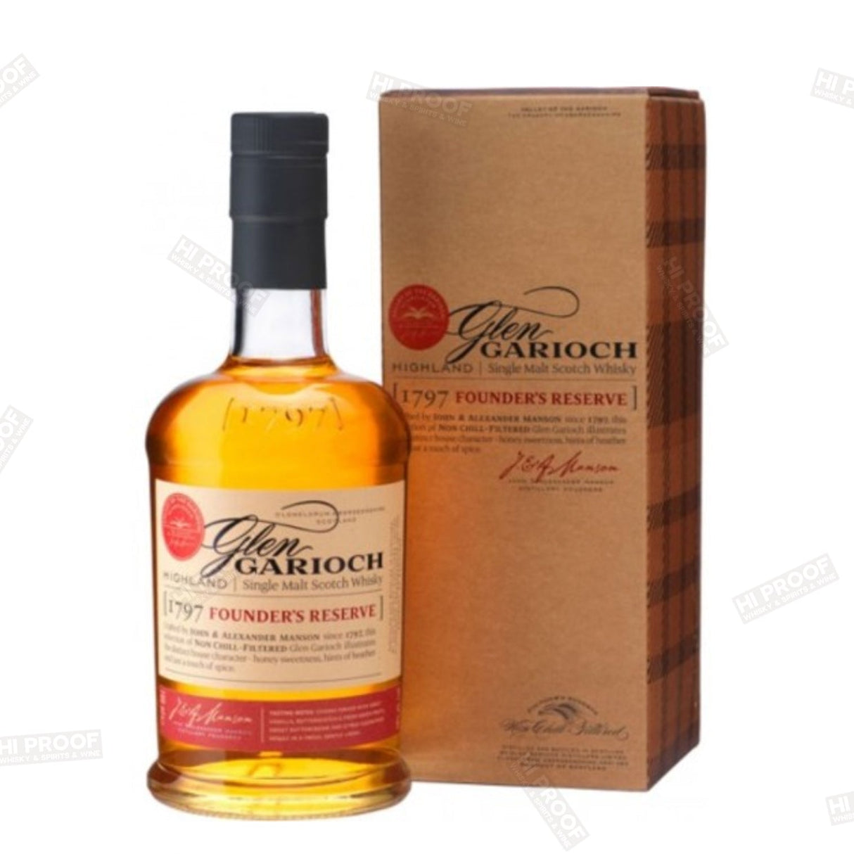Glen Garioch 1797 Founder's Reserve Single Malt Scotch Whisky - Hi Proof - GLEN GARIOCH