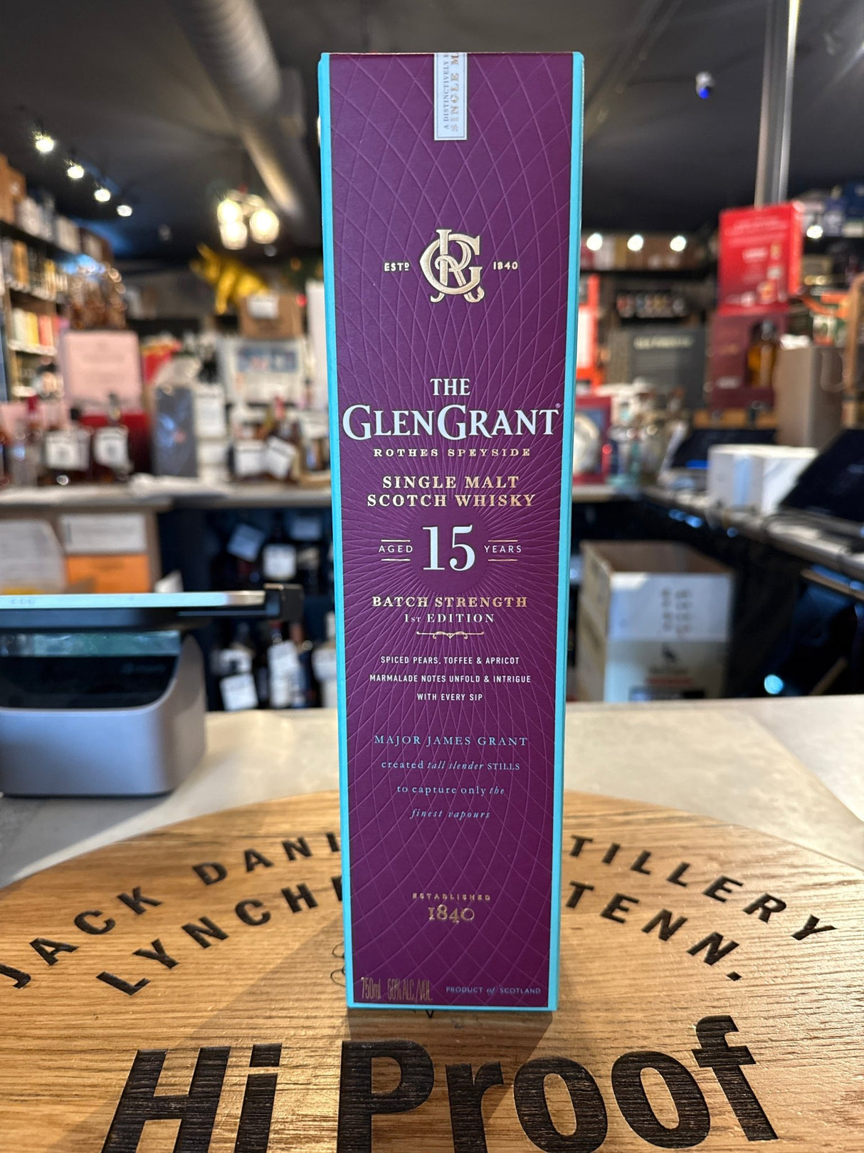 Glen Grant Batch Strength 15 Year Old Single Malt Scotch Whisky - Hi Proof - Glen Grant