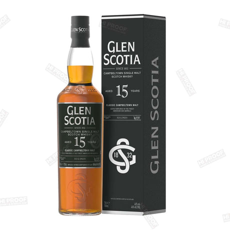Glen Scotia 15 Year Old Single Malt Scotch 750ml - Hi Proof - Glen Scotia