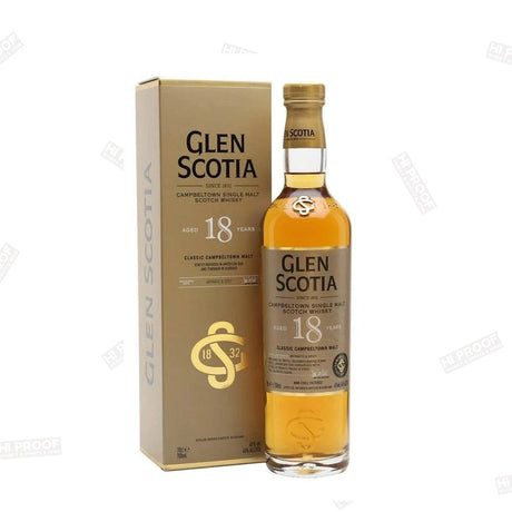 Glen Scotia 18 Year Old Single Malt Scotch Whisky (700ml) - Hi Proof - Glen Scotia