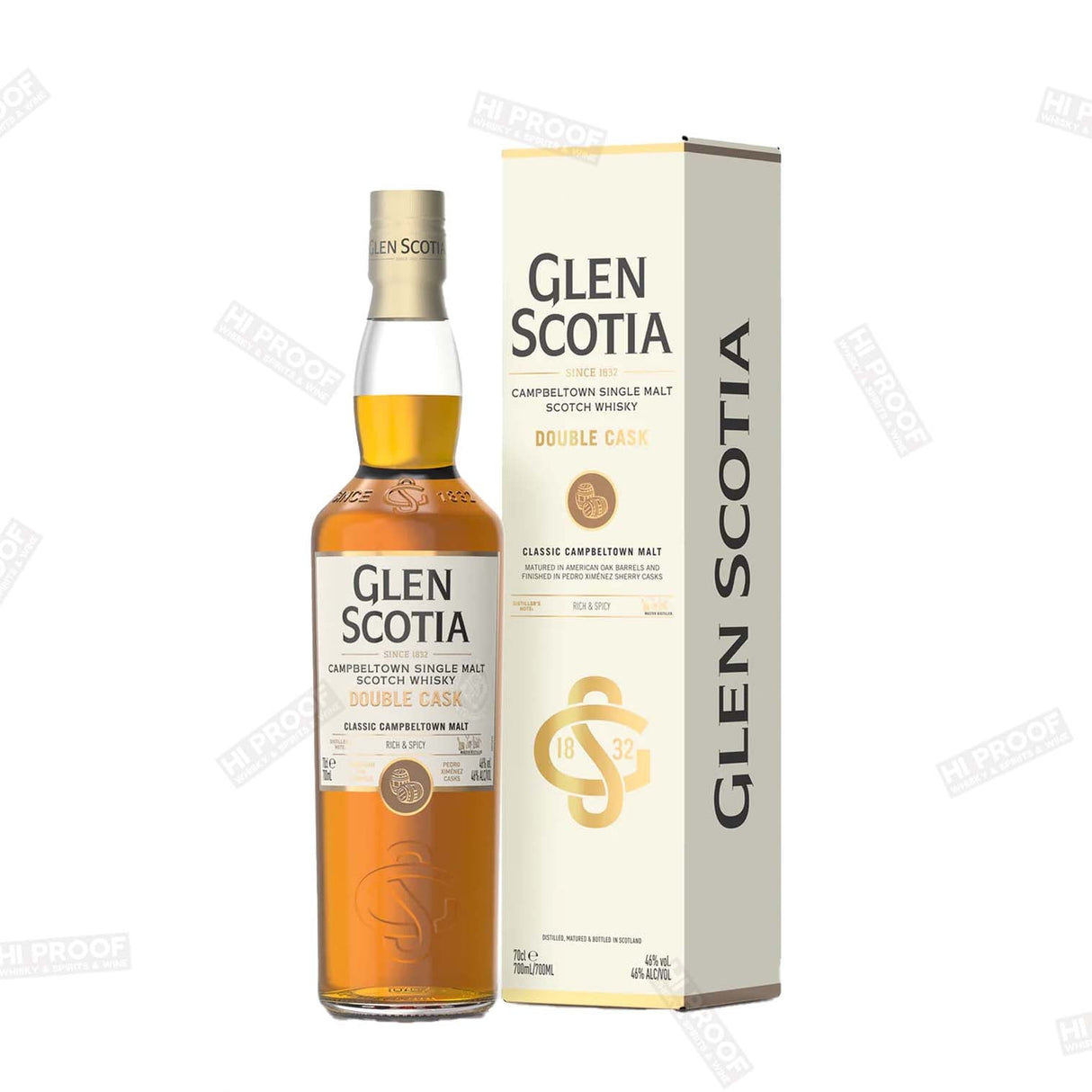 Glen Scotia Double Cask Scotch Single Malt Whisky - Hi Proof - Glen Scotia