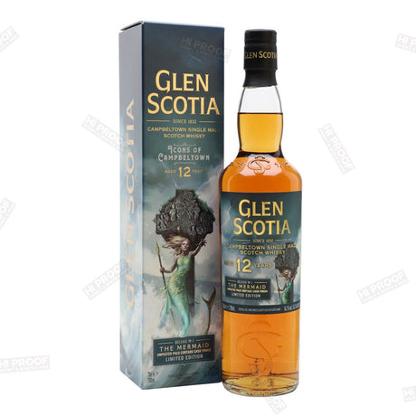 Glen Scotia The Mermaid 12 Year Old Single Malt Scotch Whisky - Hi Proof - GLEN SCOTIA