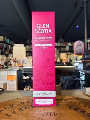 Glen Scotia Whisky Festival 2025 9 Year Old 108.6 Proof Single Malt Scotch Whisky 700mL - Hi Proof - Glen Scotia