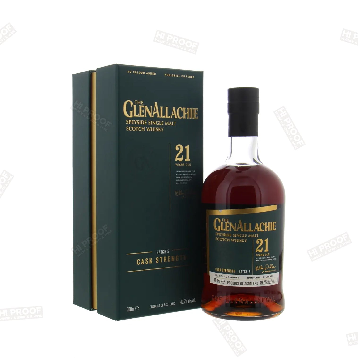 Glenallachie 21 Year Old Batch 5 - Sherry Cask – Hi Proof