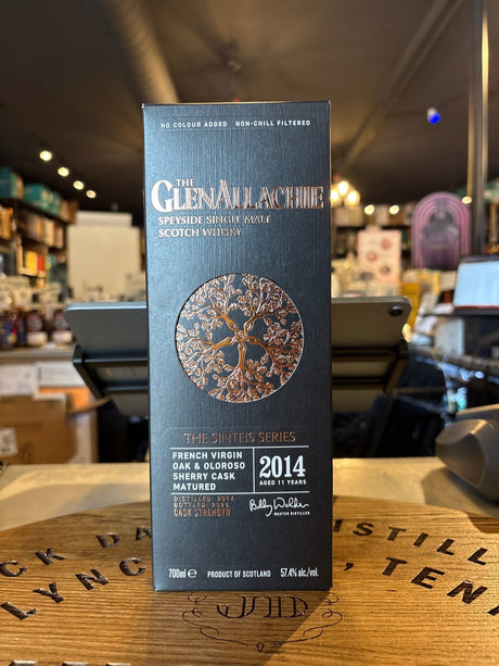 GlenAllachie The Sinteis Series Part III 2014 French Virgin Oak & Oloroso Sherry Cask Matured Single Malt Scotch Whisky 700ml - Hi Proof - Glenallachie