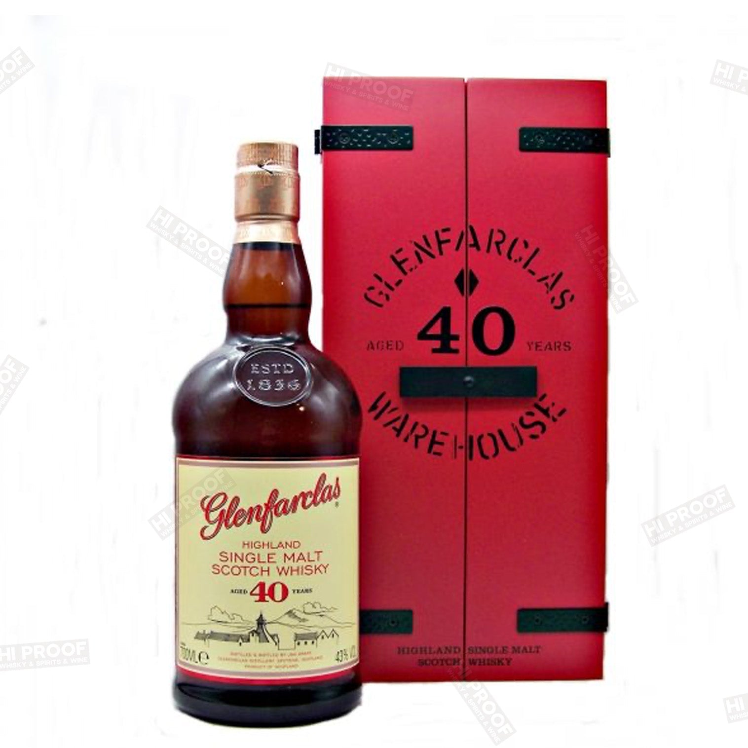 Glenfarclas 40 Year Single Malt Scotch - Premium – Hi Proof