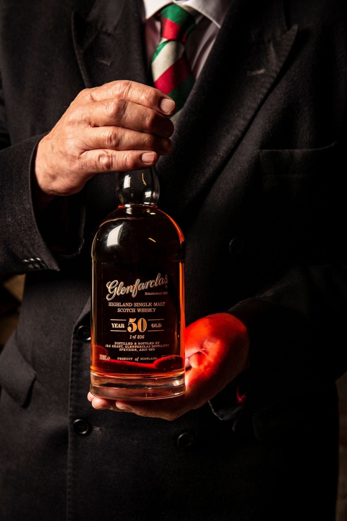 Glenfarclas 50 year Speyside single malt 750 ml - Hi Proof - Glenfarclas