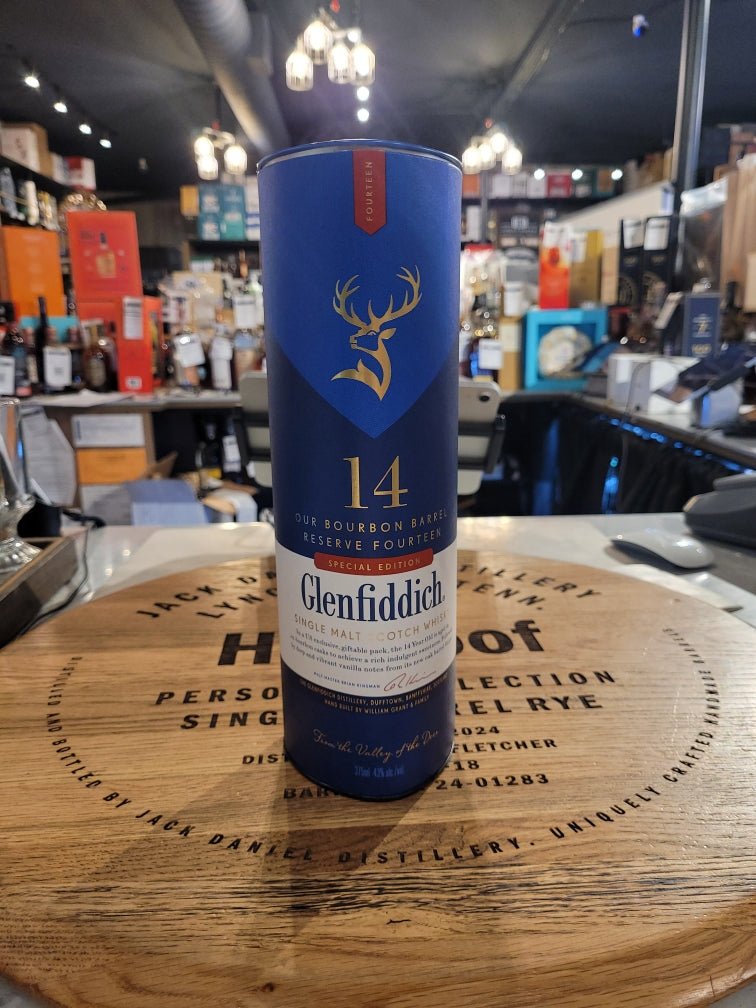 Glenfiddich 14 Bourbon Barrel Reserve 375mL – Hi Proof