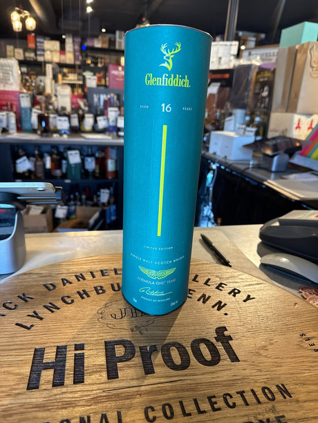 Glenfiddich 16 Year Aston Martin F1 Limited Edition Single Malt Scotch Whisky 750mL - Hi Proof - Glenfiddich