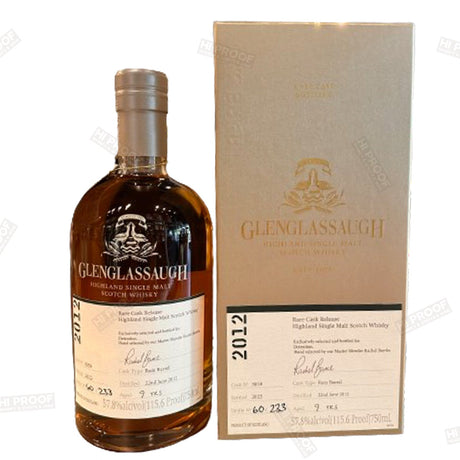 Glenglassaugh 2012 Rare Cask 3059 Release Highland Single Malt Whisky 750ml rum barrel - Hi Proof - Glenglassaugh