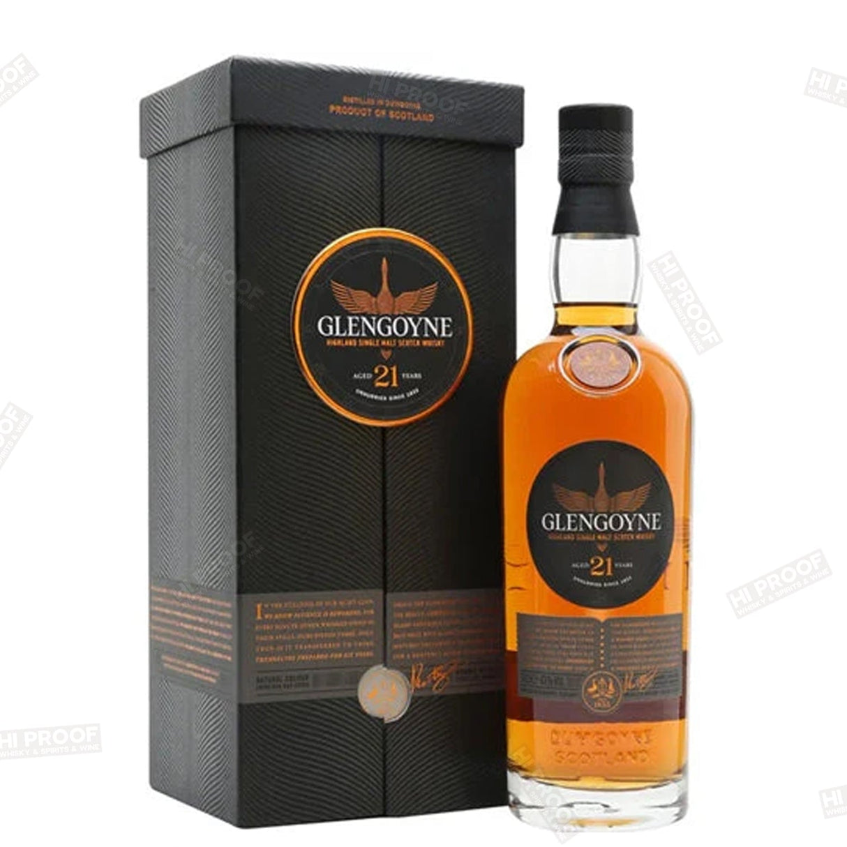 Glengoyne Scotch Single Malt 21 Year 750ml - Hi Proof - Glengoyne