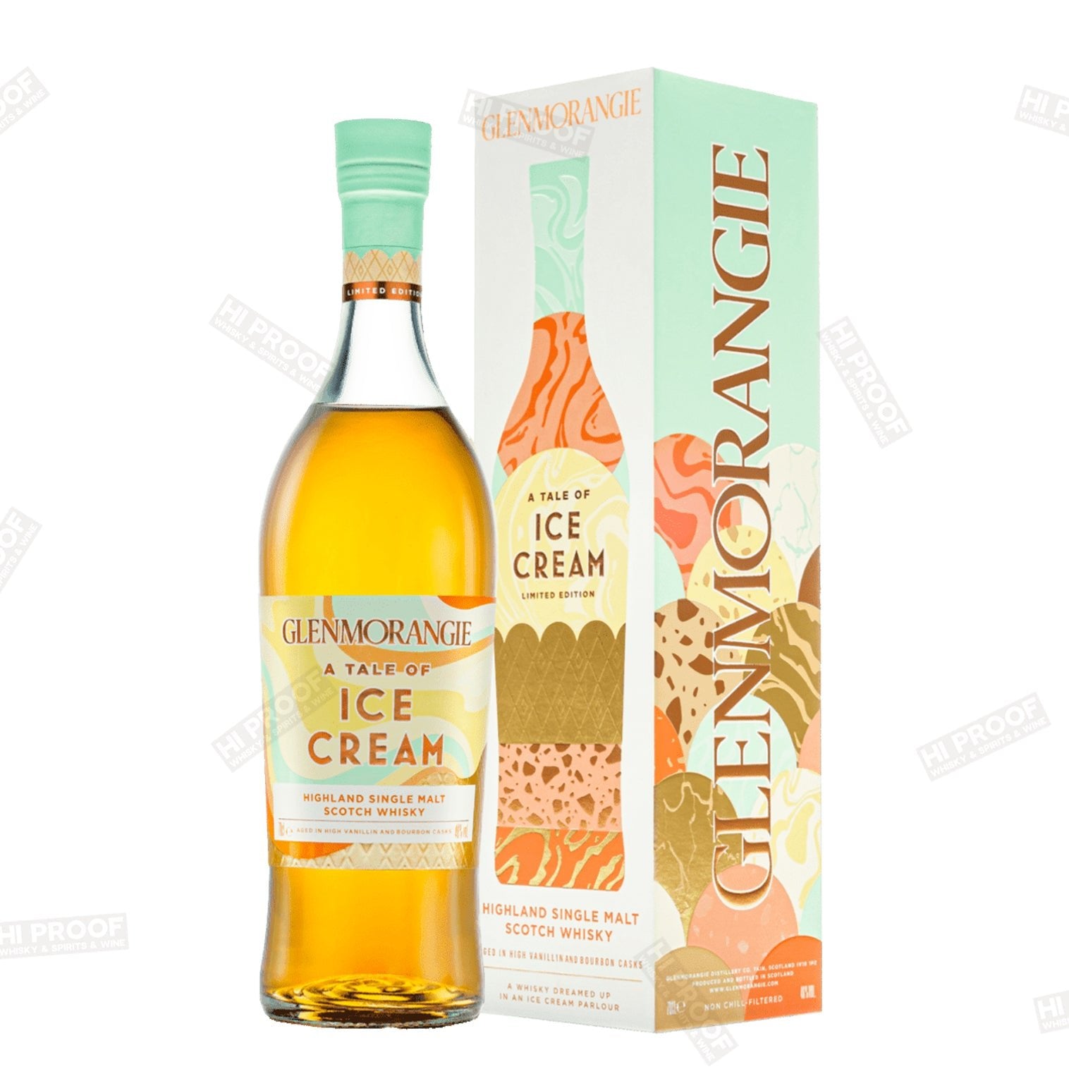 Glenmorangie Ice Cream 限定版 Glenmorangie A Tale of Ice Cream 750ML - Limited Edition – Hi Proof