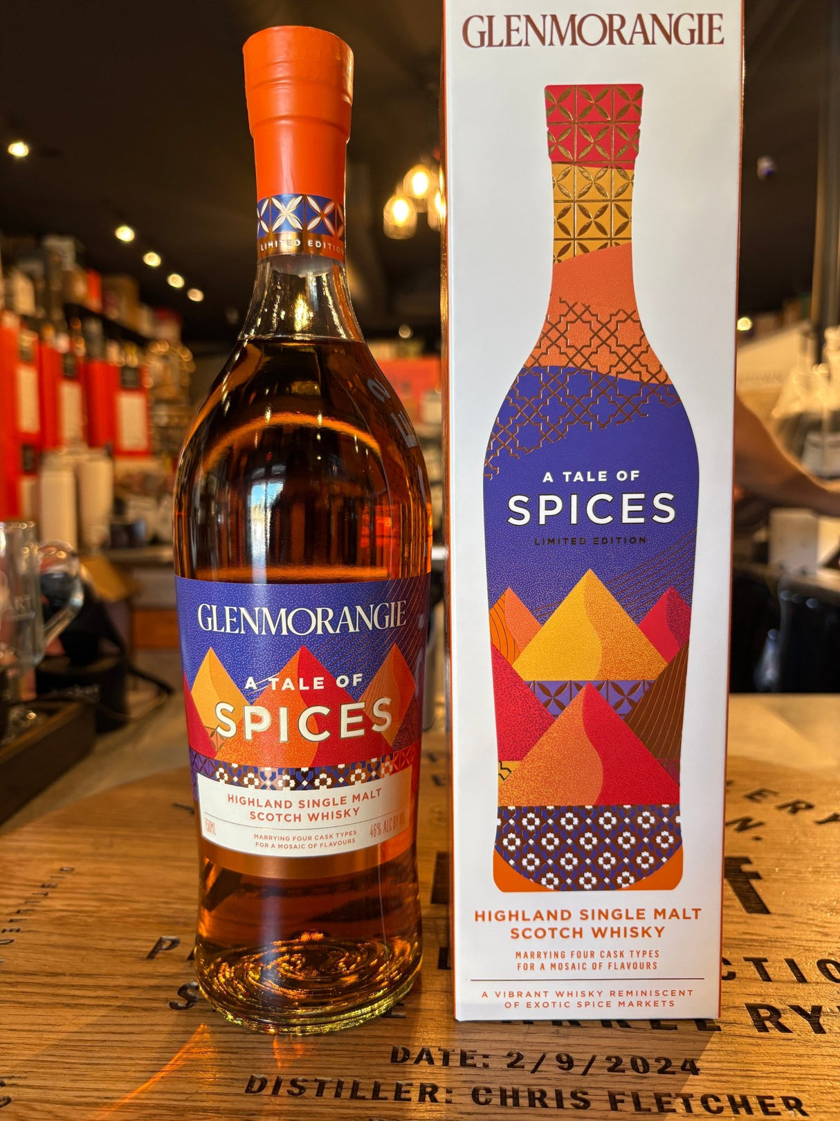 Glenmorangie A Tale of Spices Scotch Single Malt Limited Edition 750ml - Hi Proof - Glenmorangie