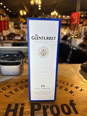 GLENTURRET 10 YEAR PEAT SMOKED - Hi Proof - Glenturret