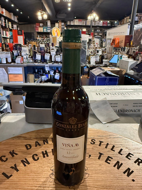 Gonzalez Byass Vina AB 12 Years Amontillado Sherry 375mL - Hi Proof - González Byass