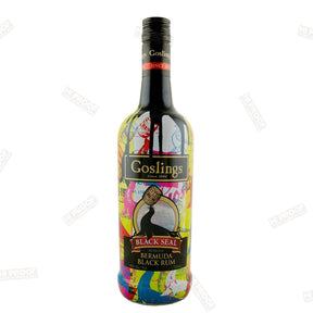 Goslings Black Seal Rum 750ml - Hi Proof - Goslings