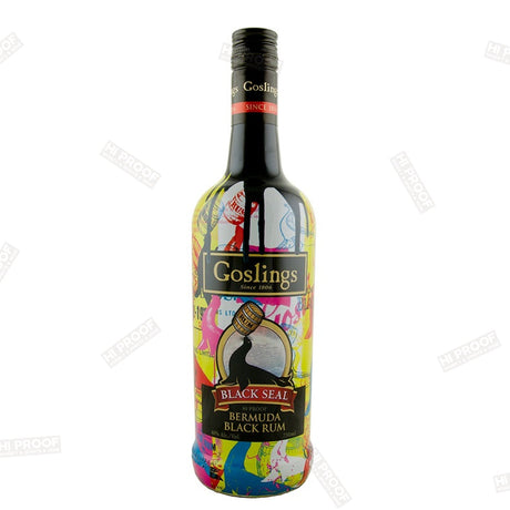 Goslings Black Seal Rum 750ml - Hi Proof - Goslings