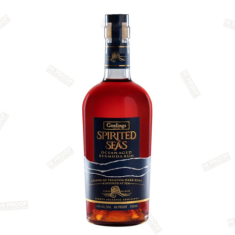 GOSLINGS SPIRITED SEAS RUM 88 Proof 750 ml - Hi Proof - Goslings