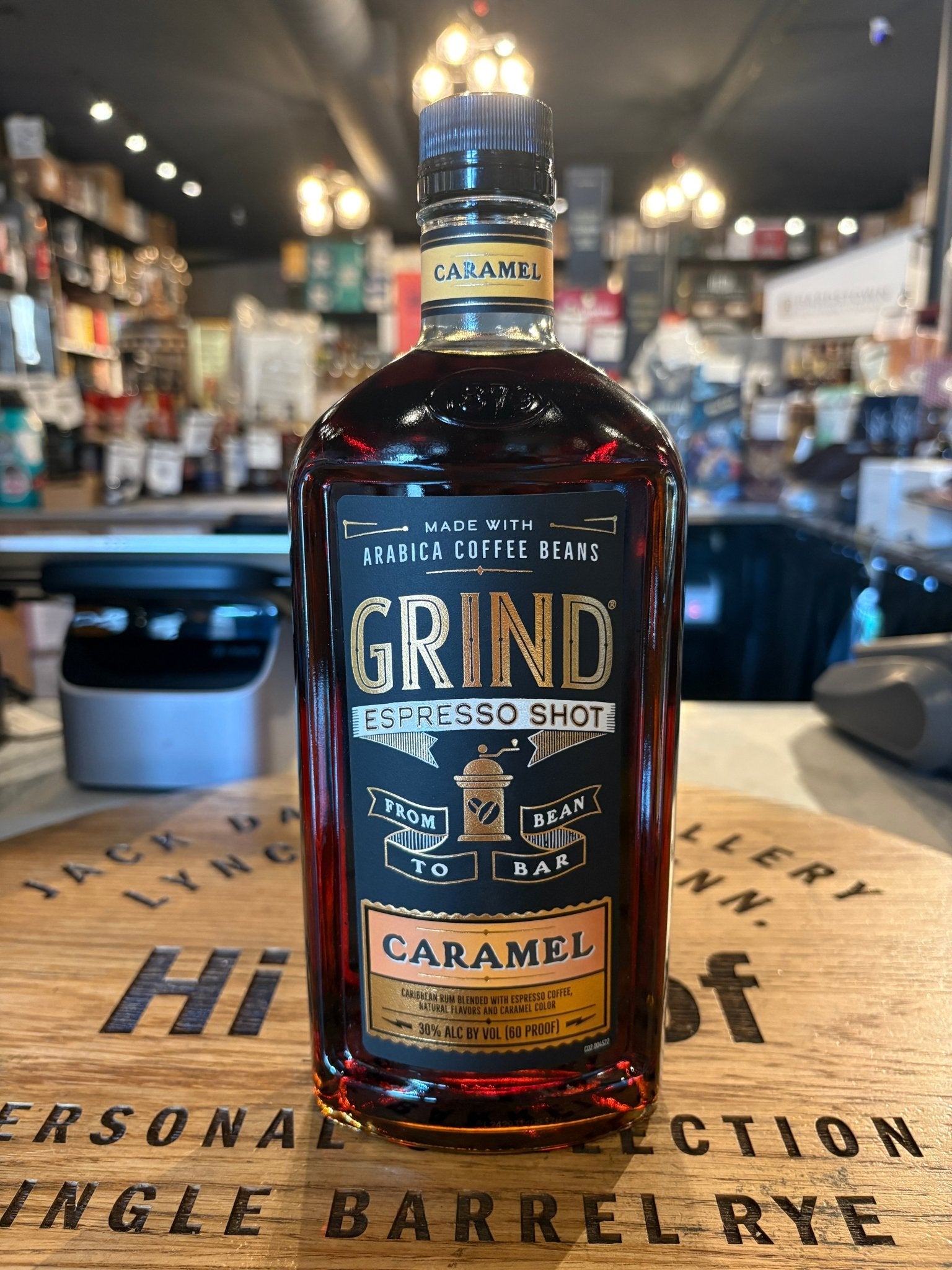 Grind Caramel Rum 750ml - Coffee Espresso Blend – Hi Proof