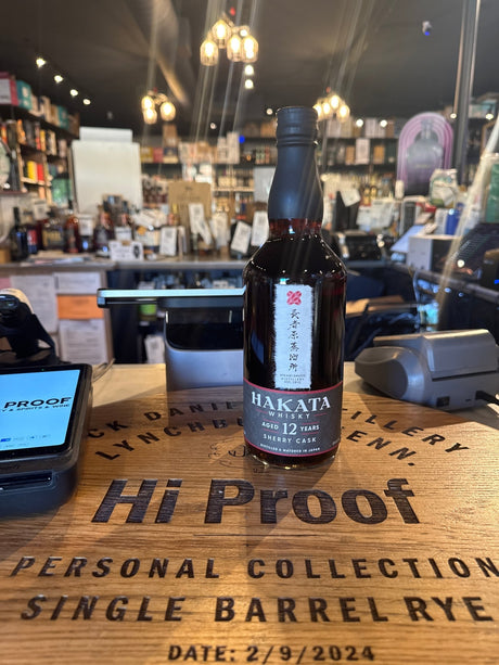 Hakata 12 Year Old Sherry Cask Japanese Whisky 42% Alc 700ml - Hi Proof - Hakata