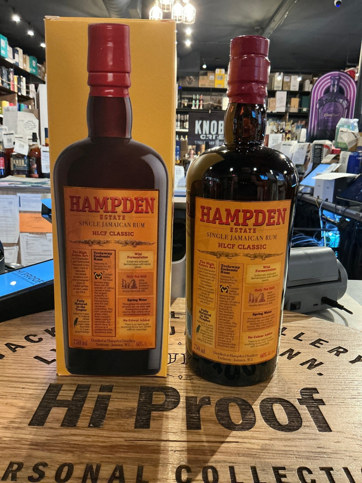 Hampden Estate Hlcf Classic Single Estate Jamaican Rum 750ml - Hi Proof - Hampden