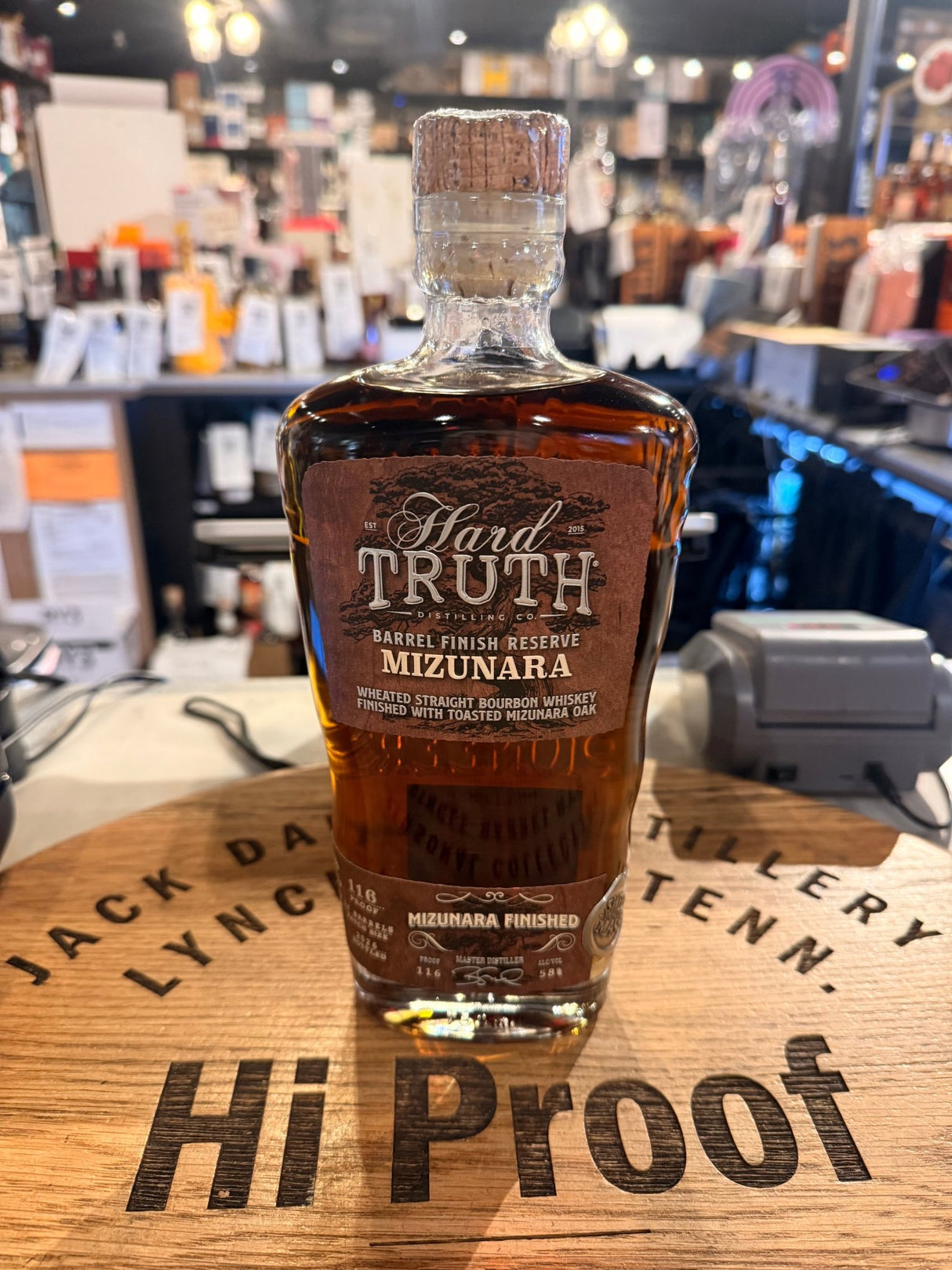 Hard Truth Mizunara Wheated Bourbon 116 Proof 750ml - Hi Proof - Hard Truth