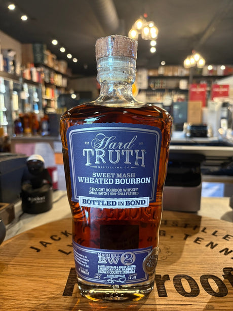 Hard Truth Sweet Mash Wheated Bourbon Bottle in Bond Whisky 100 PROOF 750mL - Hi Proof - Hard Truth