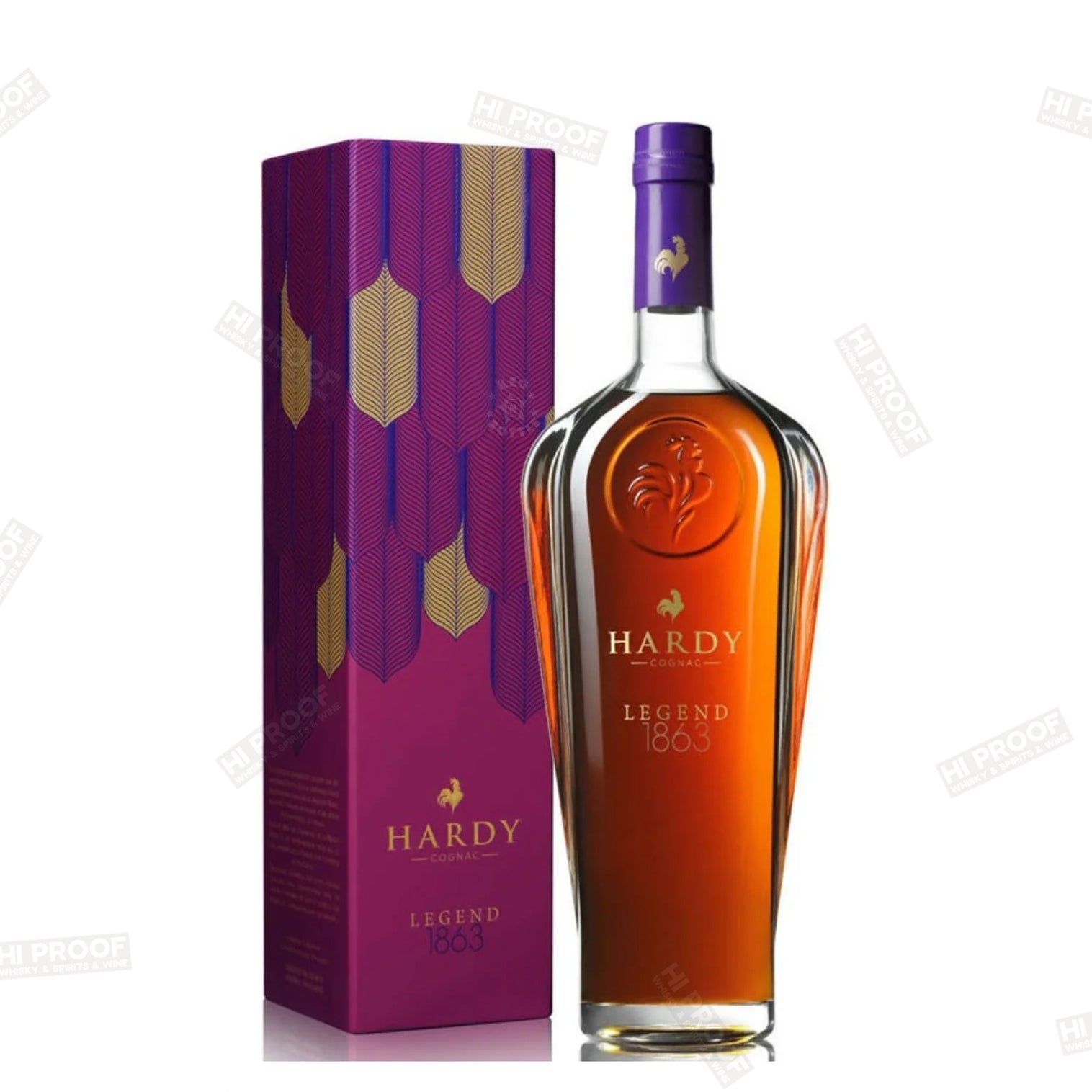 Hardy Legend 1863 Cognac 750mL - Premium French – Hi Proof