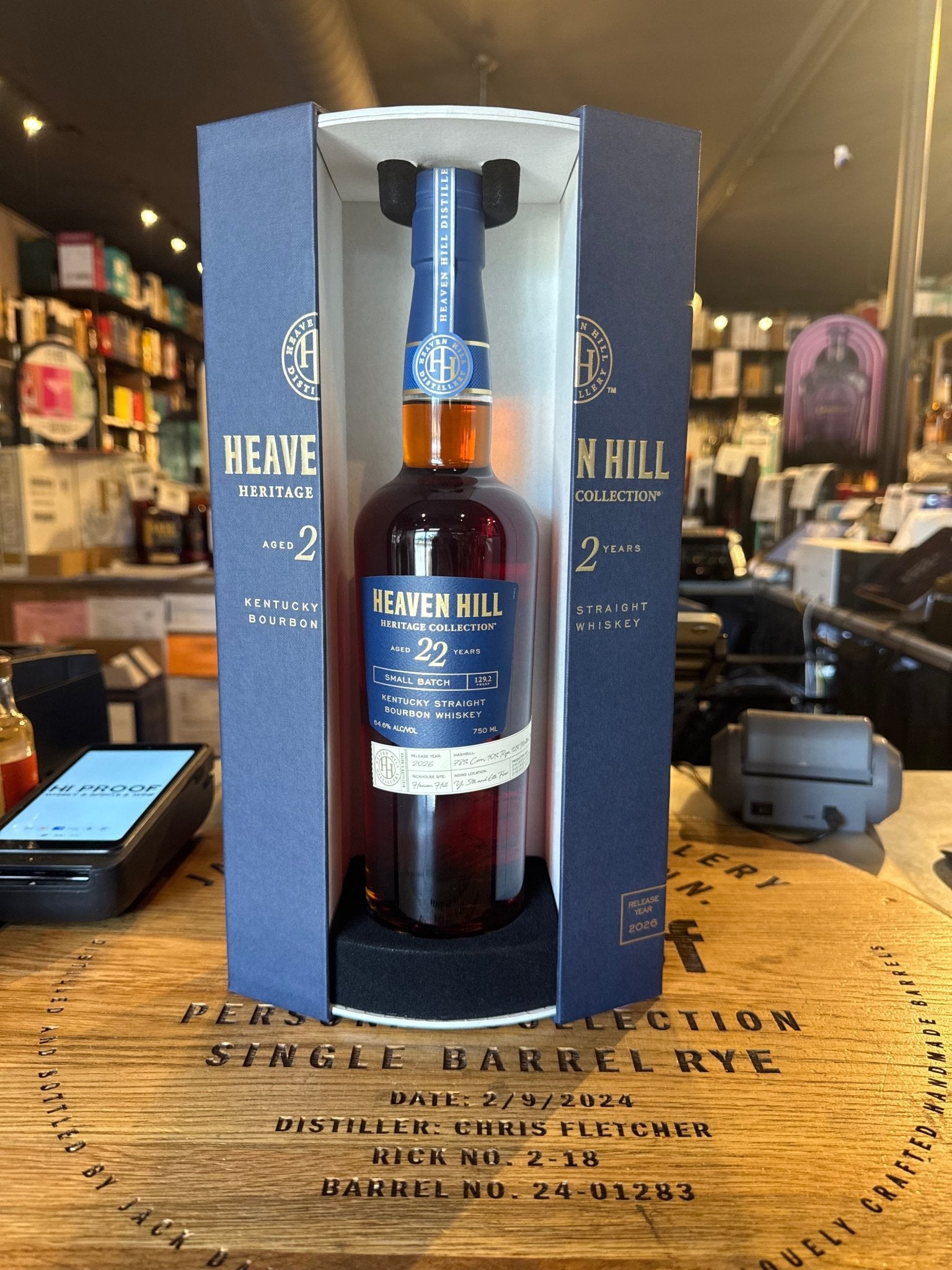 Heaven Hill Heritage 22 Year Wheat Whiskey – Hi Proof