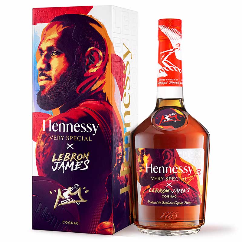 HennessyのJames Hennessyコニャック、ボックス入り　未開封 Hennessy VS X LeBron James 80 Gift Box – Hi Proof