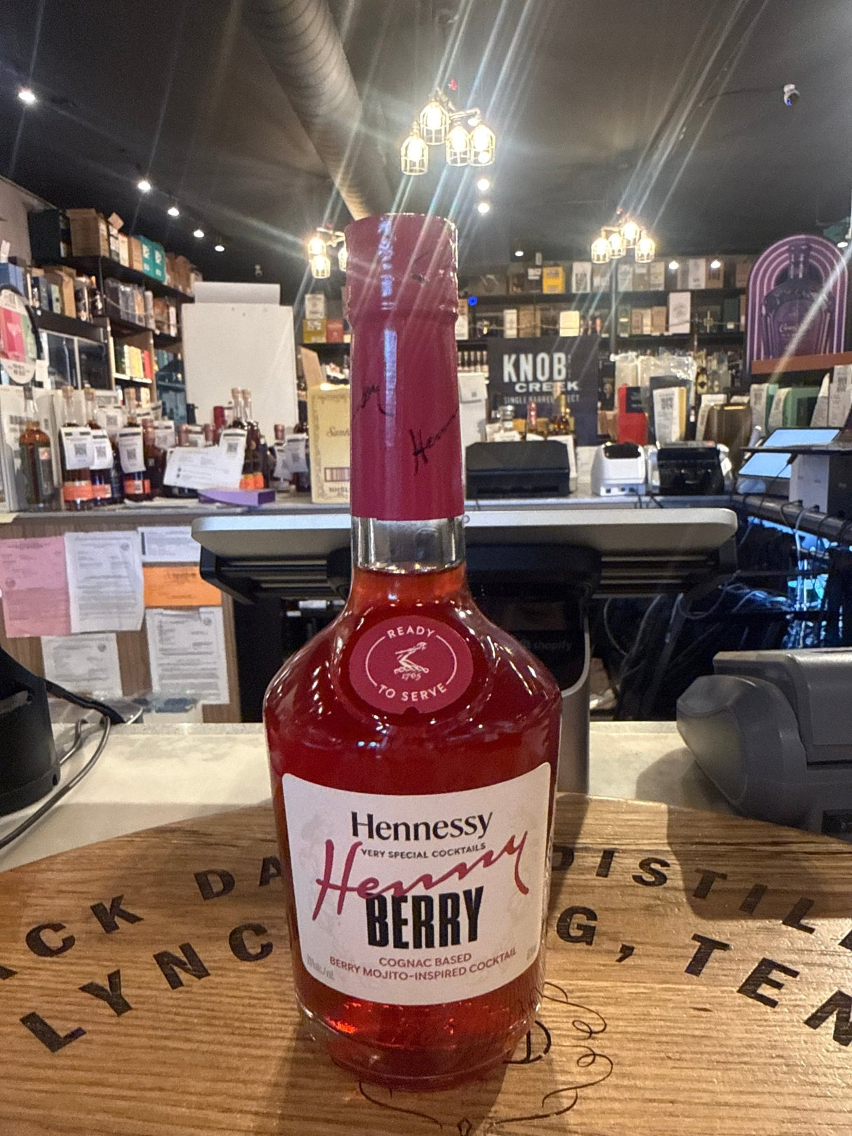 Hennessy Henny Berry Ready - to - Drink Cocktail 375mL Cognac & Berry RTD - Hi Proof - Hennessy