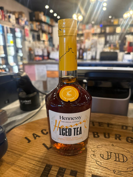 Hennessy Henny Iced Tea Ready - to - Drink Cocktail 375mL Cognac Iced Tea RTD - Hi Proof - Hennessy