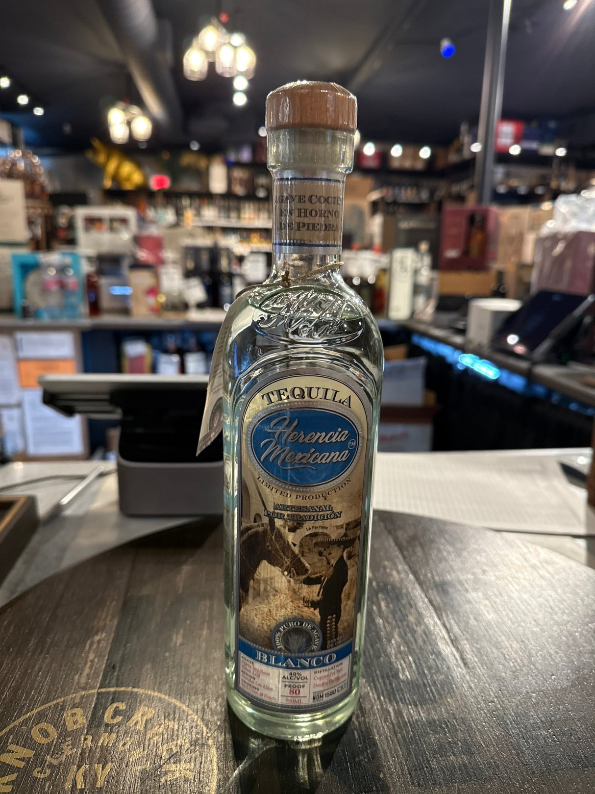 HERENCIA 100% Agave Blanco Tequila 750ml - Hi Proof - HERENCIA