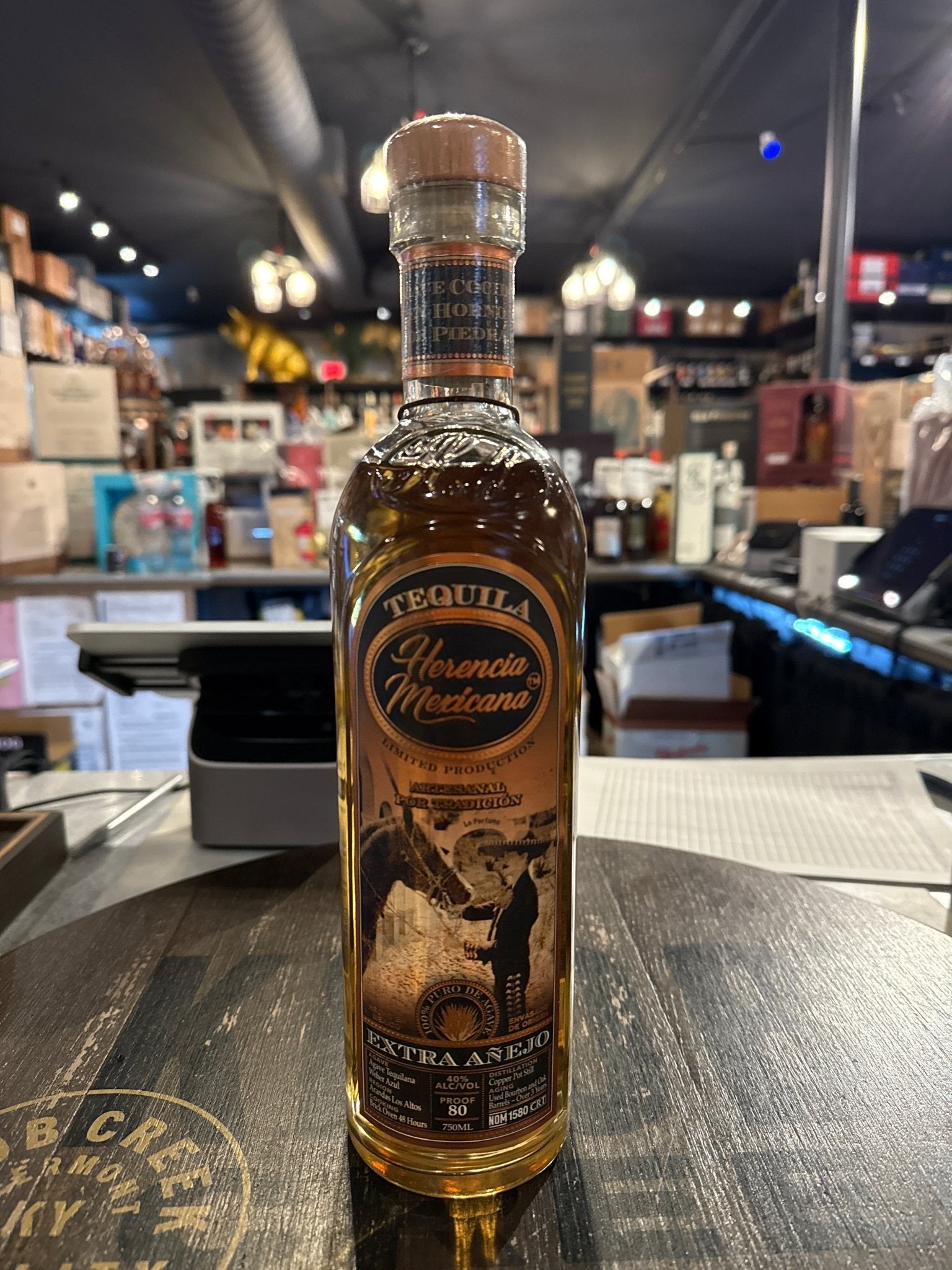 HERENCIA Extra Anejo Tequila 750ml - 100% Agave – Hi Proof