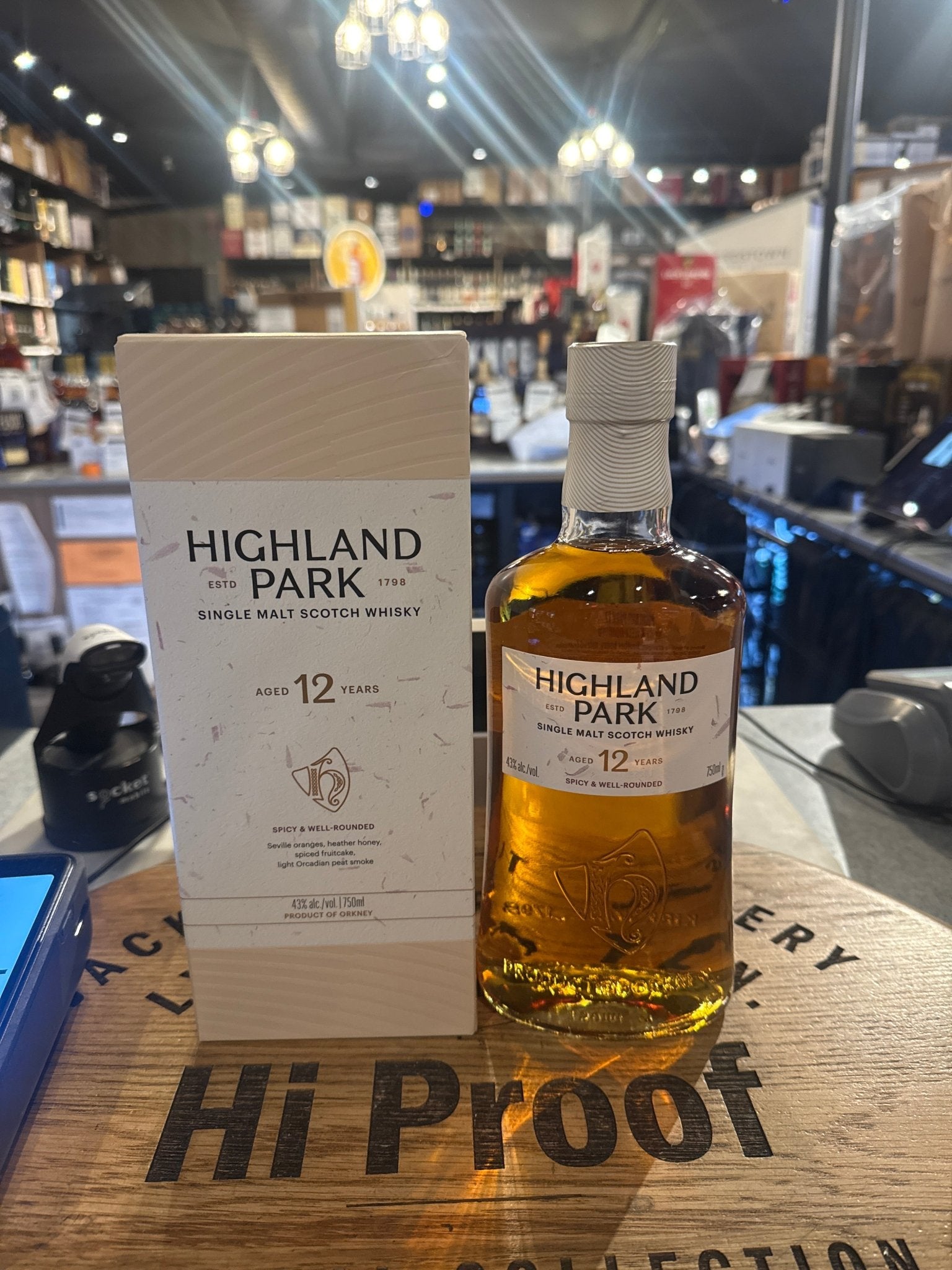 Highland Park 12 Year Single Malt Scotch – Hi Proof