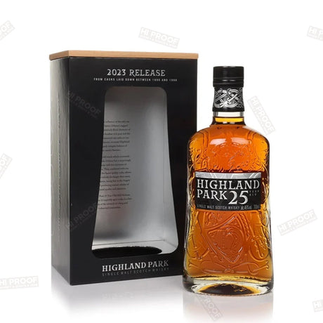 Highland Park 25 Year Old - 2023 Release Whisky 750ml - Hi Proof - Highland Park