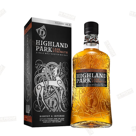 Highland Park Batch 5 Cask Strength Single Malt Scotch Whisky 750ML - Hi Proof - Highland Park