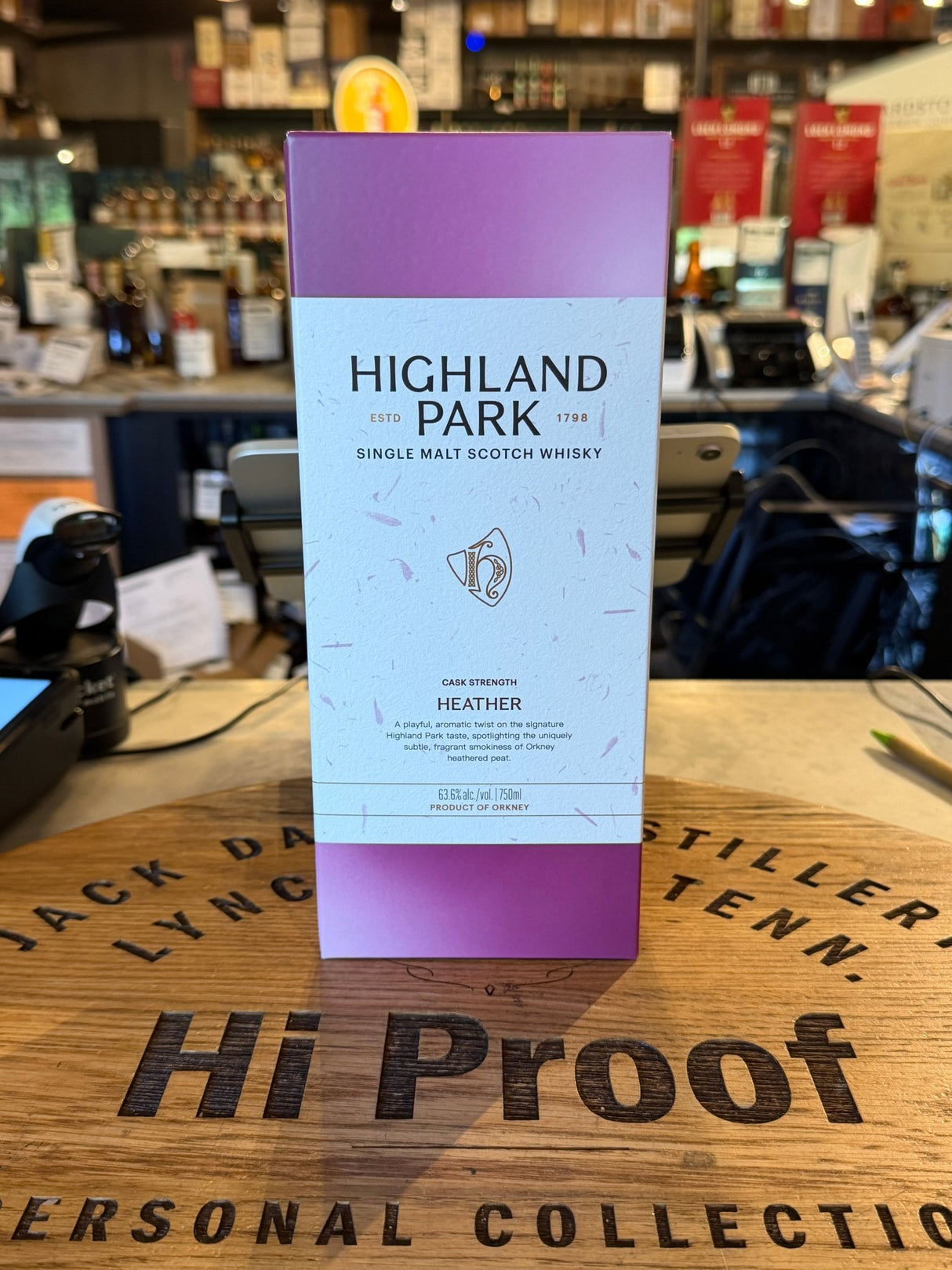 Highland Park Cask Strength Heather Single Malt Scotch Whisky 750mL - Hi Proof - Highland Park