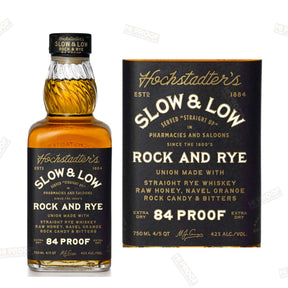 Hochstadter's Slow & Low Rock and Rye Whiskey 750ml - Hi Proof - Hochstadter's